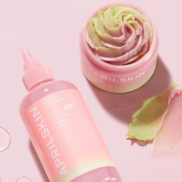 AprilSkin Увлажняющий тонер для лица Pink Aloe Vita Toner 250 мл AprilSkin Увлажняющий тонер для лица Pink Aloe Vita Toner 250 мл