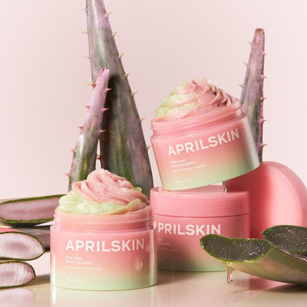AprilSkin Очищающая маска-пенка Pink Aloe Pack Cleanser 120 мл AprilSkin Очищающая маска-пенка Pink Aloe Pack Cleanser 120 мл