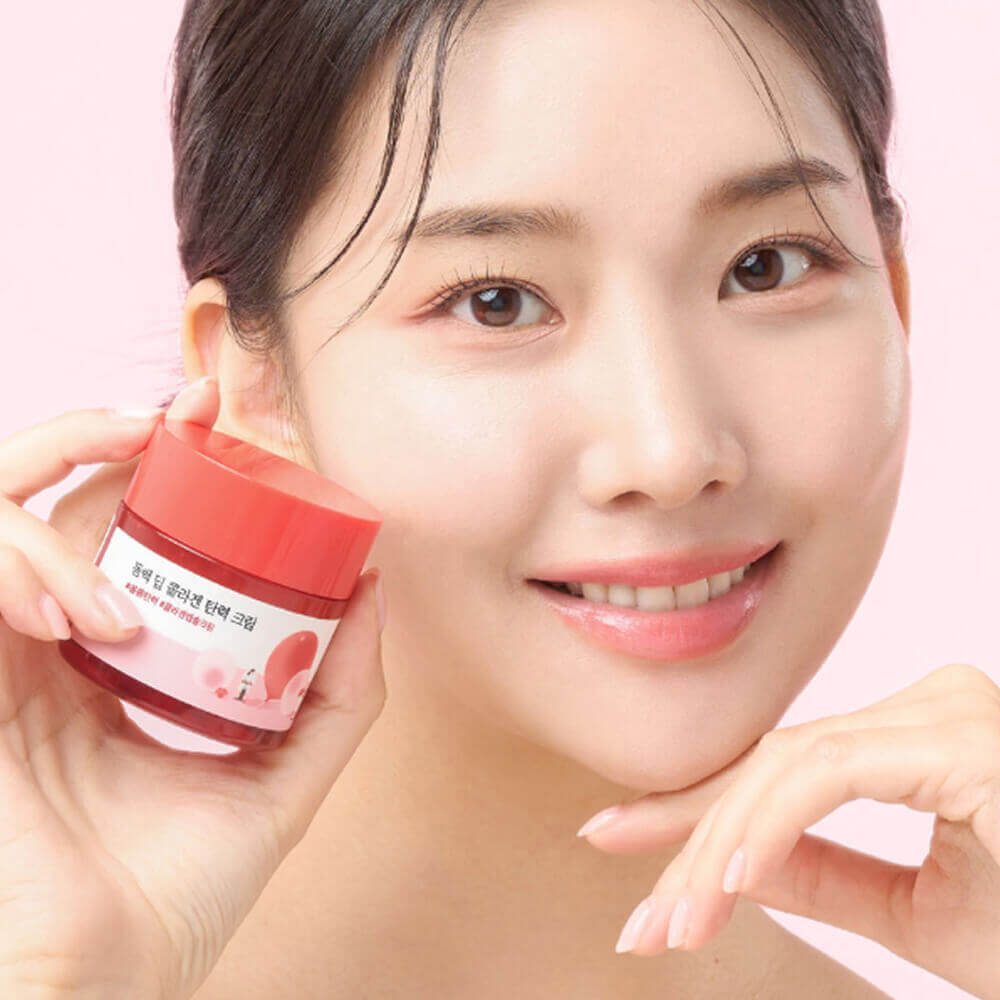 Round Lab Укрепляющий коллагеновый крем с камелией Camellia Deep Collagen Firming Cream