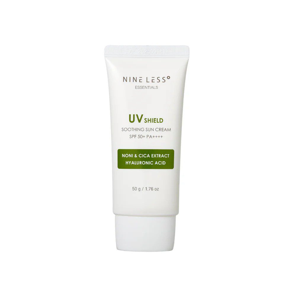 NINE LESS Крем солнцезащитный успокаивающий Essentials UV Shield Soothing Sun Cream SPF 50+PA++++