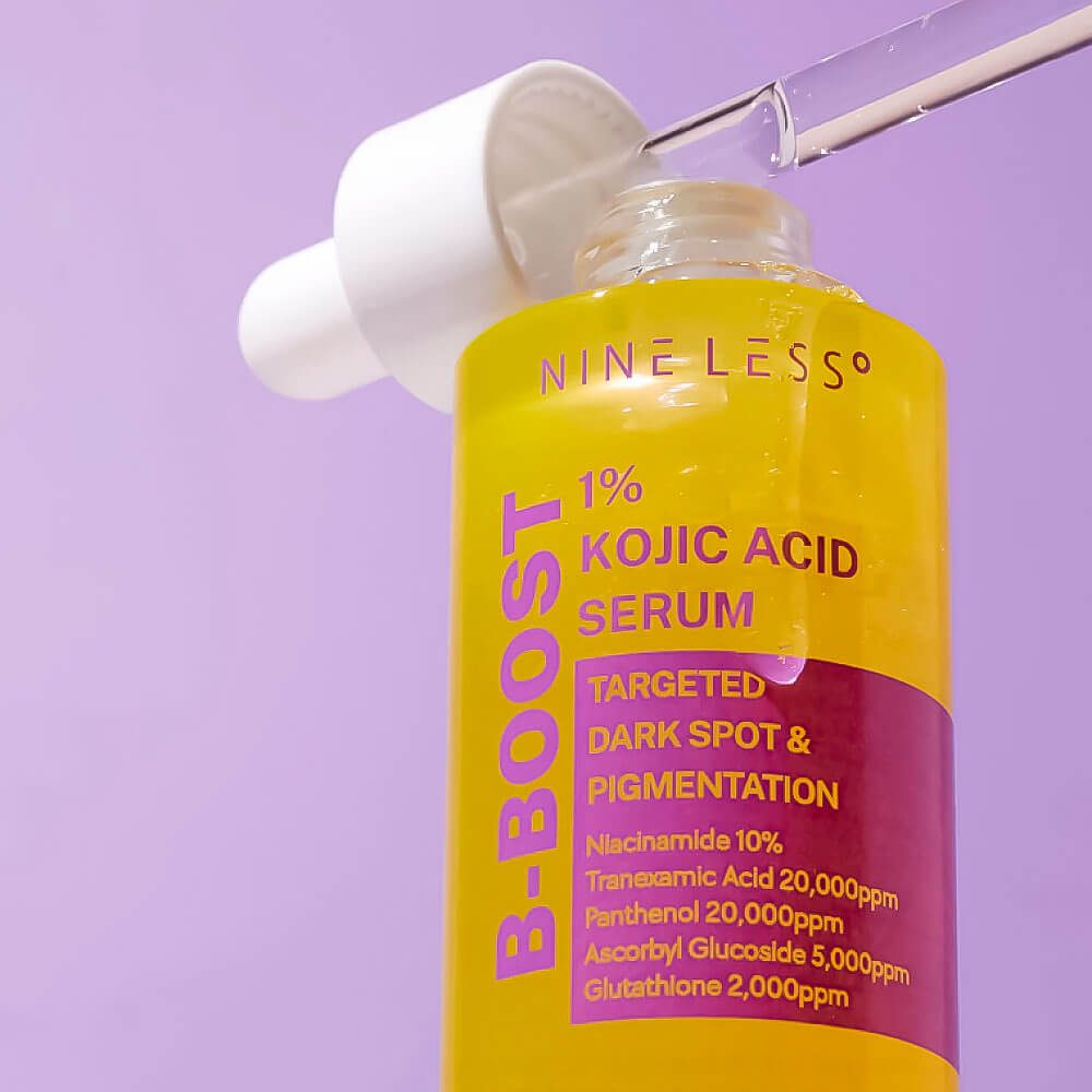 NINE LESS Сыворотка для сияния кожи с койевой кислотой B-Boost 1% Kojic Acid Serum 30 мл NINE LESS Сыворотка для сияния кожи с койевой кислотой B-Boost 1% Kojic Acid Serum 30 мл