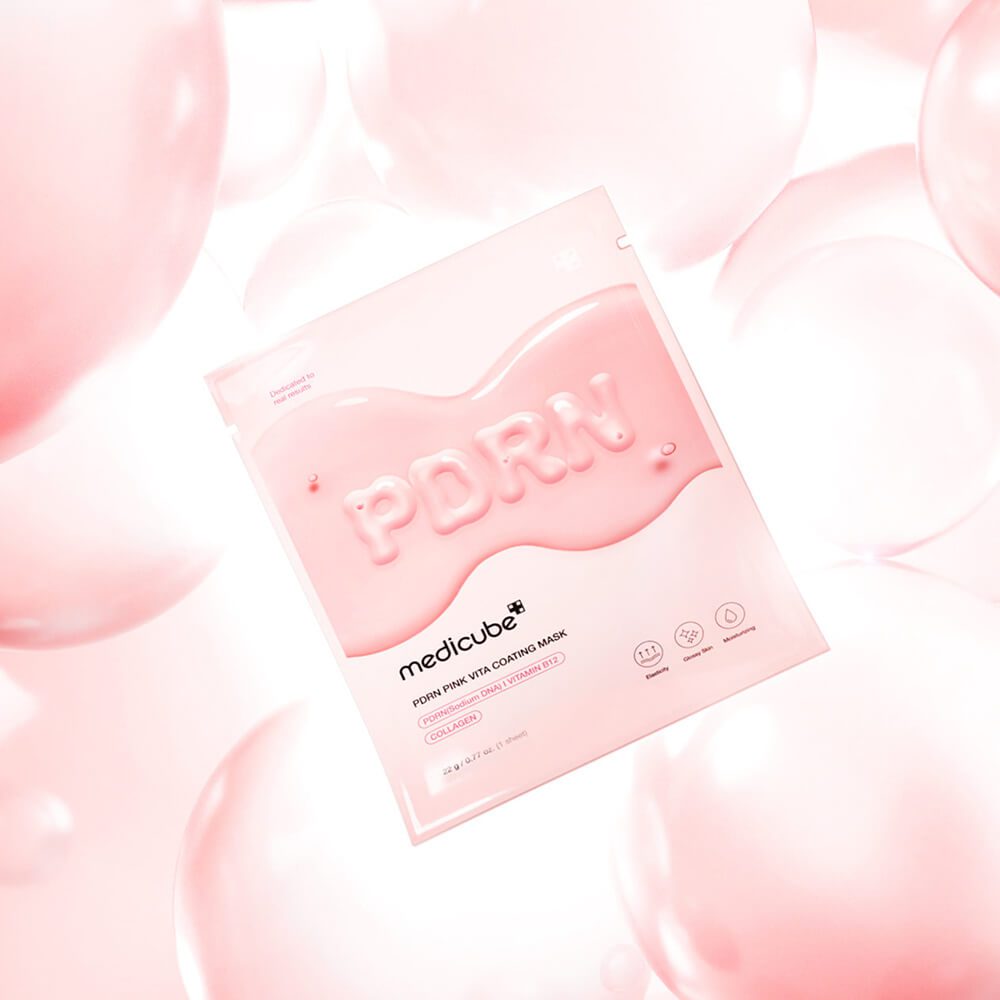 Medicube Тканевая маска с ПДРН и коллагеном для сияния кожи PDRN Pink Vita Coating Mask Medicube Тканевая маска с ПДРН и коллагеном для сияния кожи PDRN Pink Vita Coating Mask