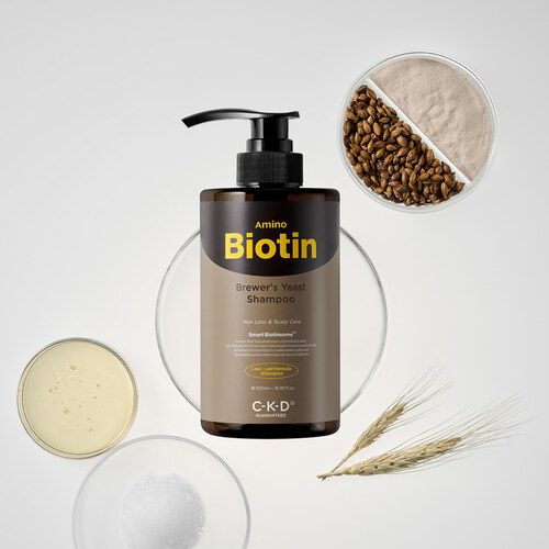 CKD Шампунь с аминобиотином и пивными дрожжами Amino Biotin Brewer's Yeast Shampoo CKD Шампунь с аминобиотином и пивными дрожжами Amino Biotin Brewer's Yeast Shampoo