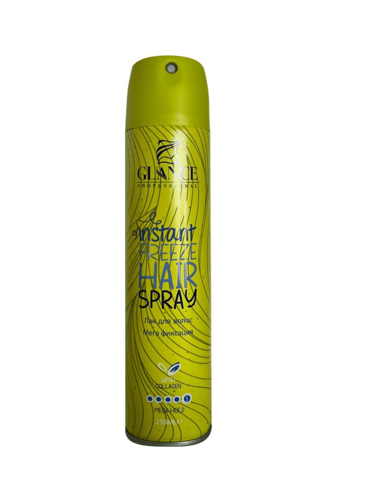 GLANCE Лак для волос Мегафиксация Collagen 250 мл GLANCE Лак для волос Мегафиксация Collagen 250 мл