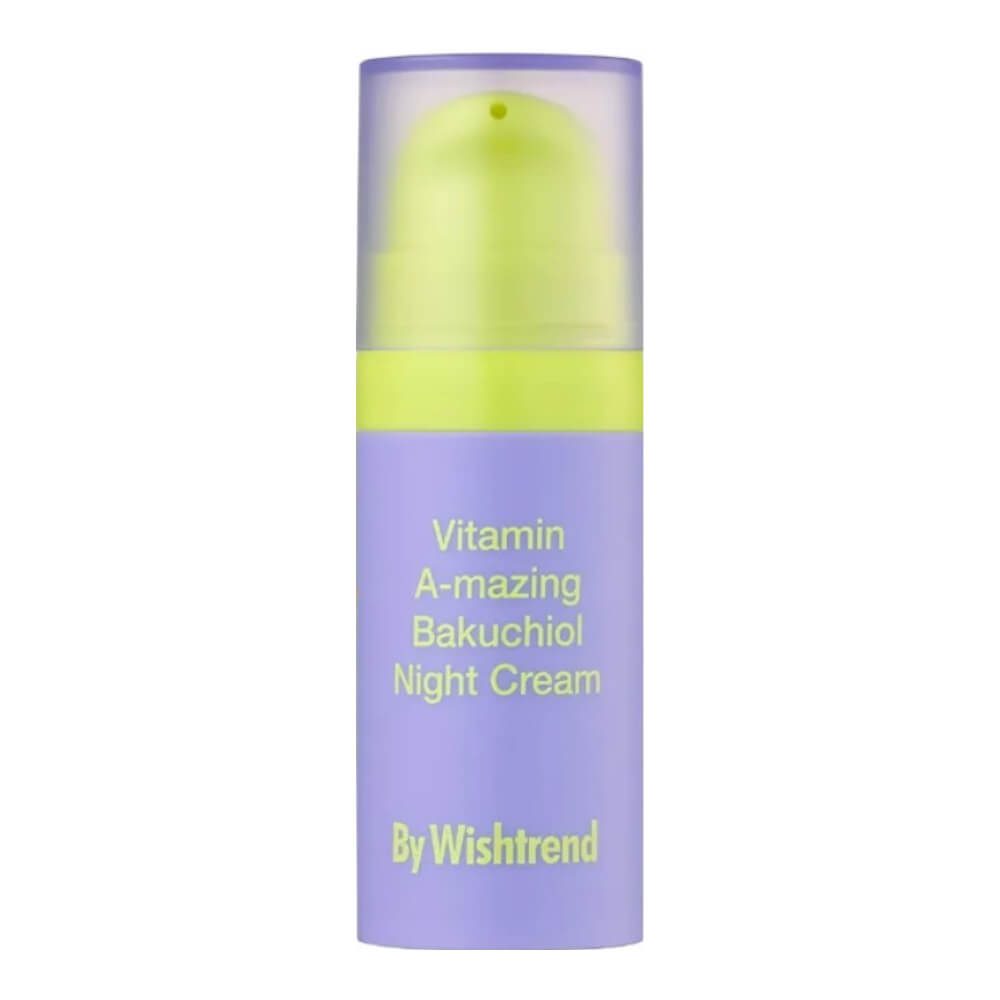 By Wishtrend Мини Ночной крем с ретинолом и бакучиолом Vitamin A-mazing Bakuchiol Night Cream 10 мл