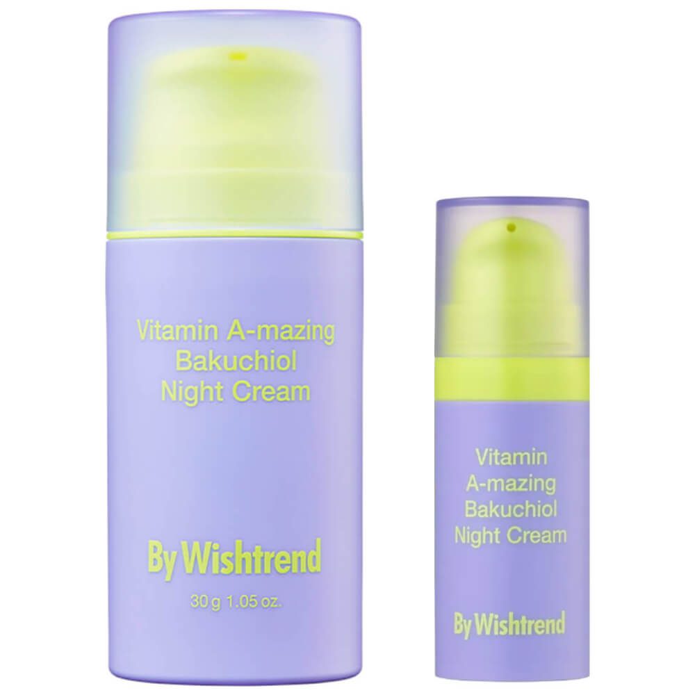 By Wishtrend Мини Ночной крем с ретинолом и бакучиолом Vitamin A-mazing Bakuchiol Night Cream 10 мл