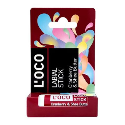 L’oco бальзам для губ lКлюква и масло Ши abial stick 5,1 г