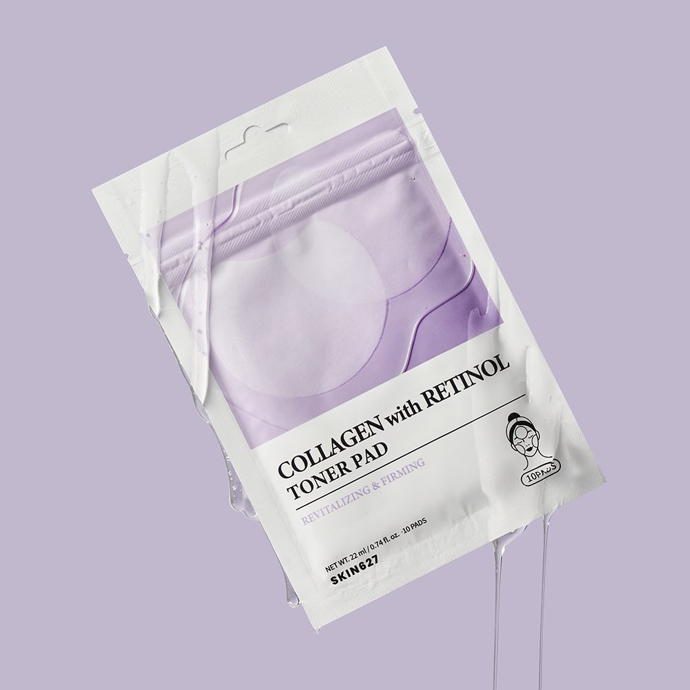 SKIN627 Пэды с коллагеном и ретинолом Collagen With Retinol Toner Pad SKIN627 Пэды с коллагеном и ретинолом Collagen With Retinol Toner Pad