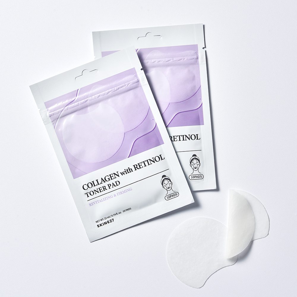 SKIN627 Пэды с коллагеном и ретинолом Collagen With Retinol Toner Pad SKIN627 Пэды с коллагеном и ретинолом Collagen With Retinol Toner Pad