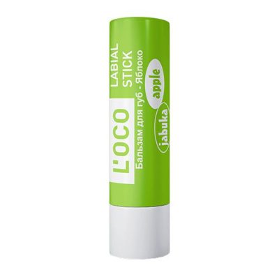 L’oco бальзам для губ labial stick Яблоко 4,4 г