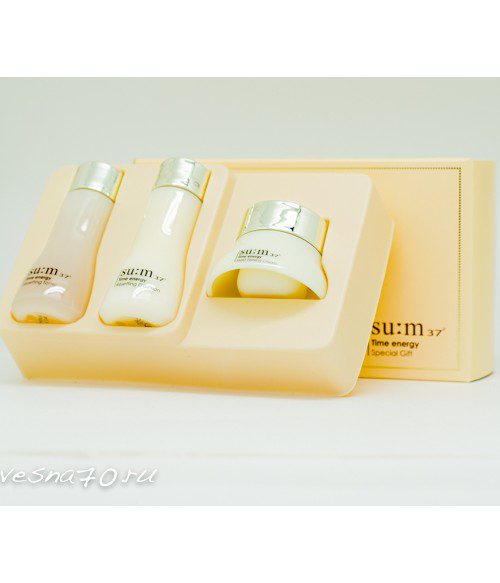 Su:m37 Мини Набор уходовый для лица Time Energy 3pc Special Set