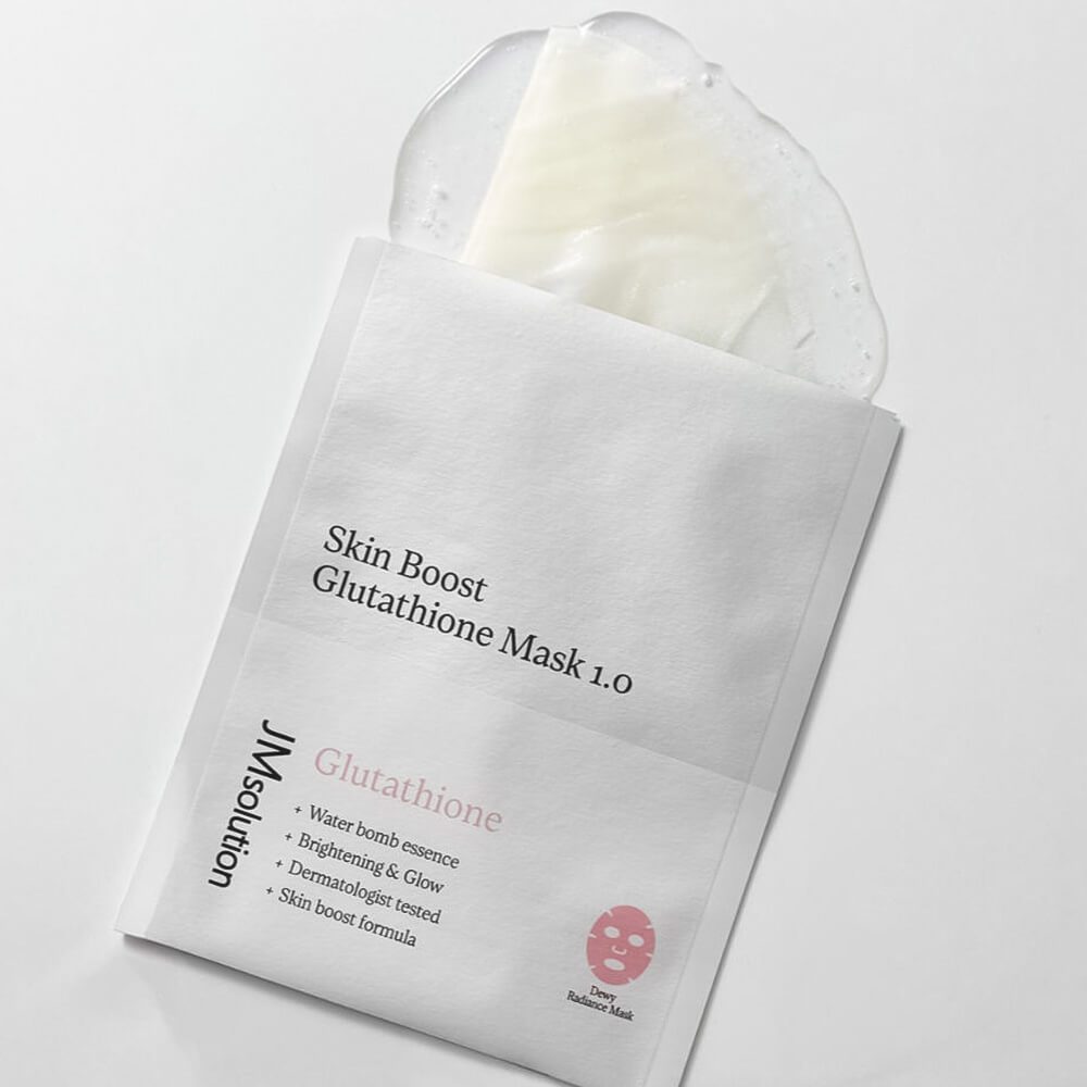 JMsolution Тканевая маска-бустер с глутатионом Skin Boost Glutathione Mask 1.0