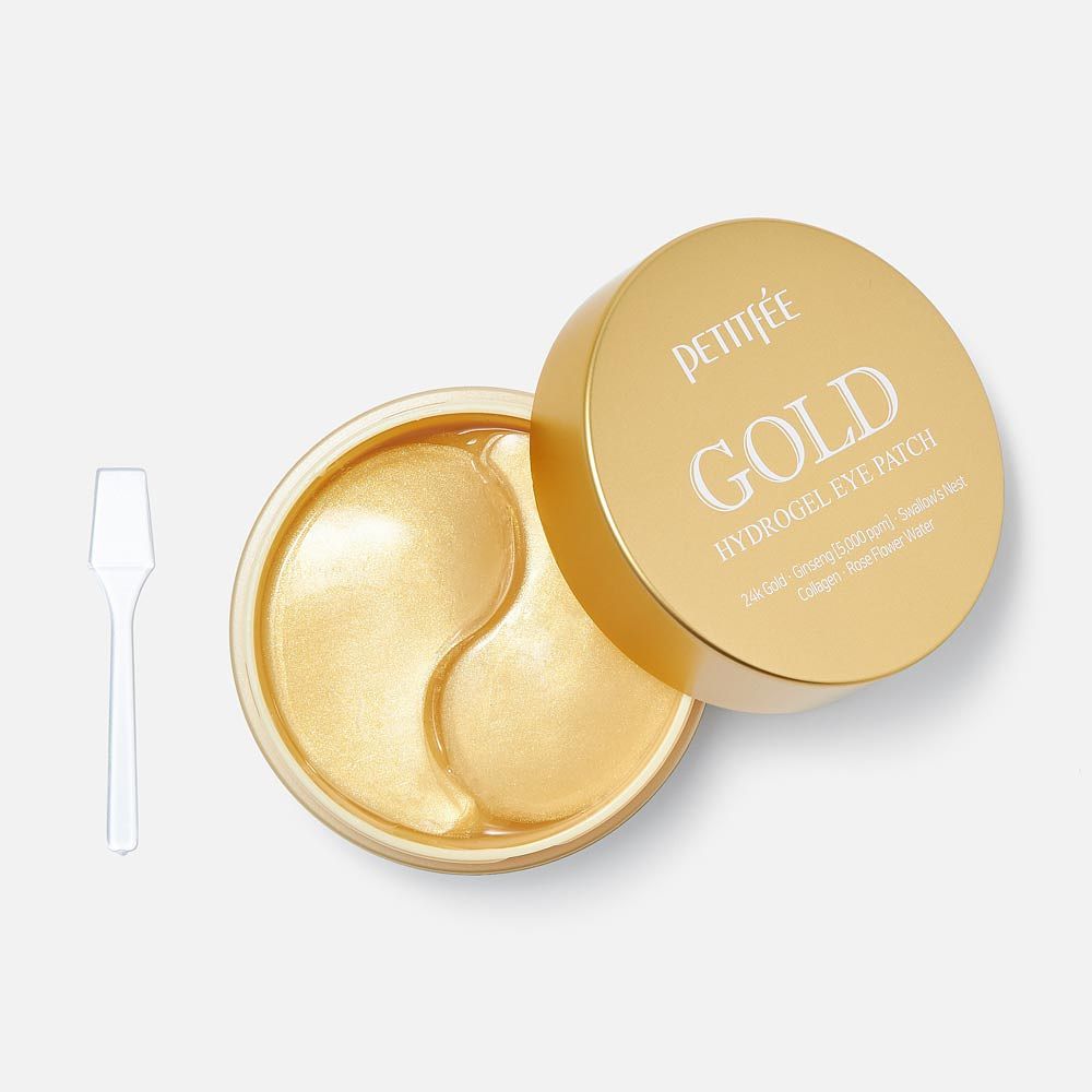 Petitfee Патчи гидрогелевые для век с женьшенем и коллагеном Gold Hydrogel Eye Patch 1 pair 2 шт