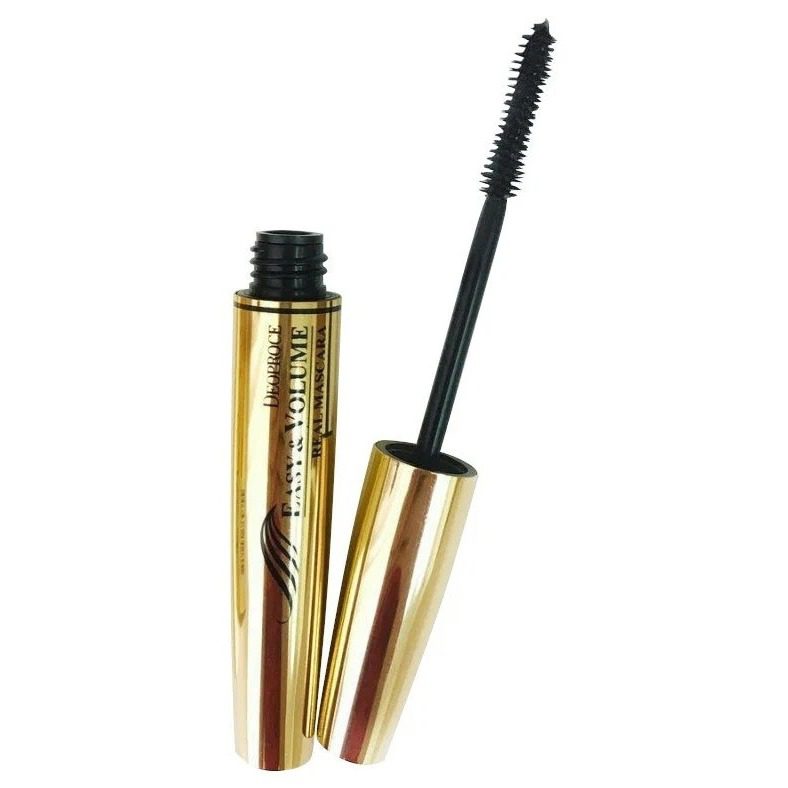 Deoproce Тушь с экстрактом чёрной икры для придания объёма ресницам Easy & Volume Real Mascara