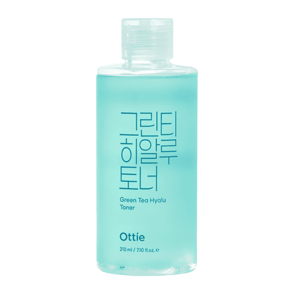 Ottie Освежающий тоник с экстрактом зелёного чая и гиалуроновой кислотой Green Tea Hyalu Toner 210мл