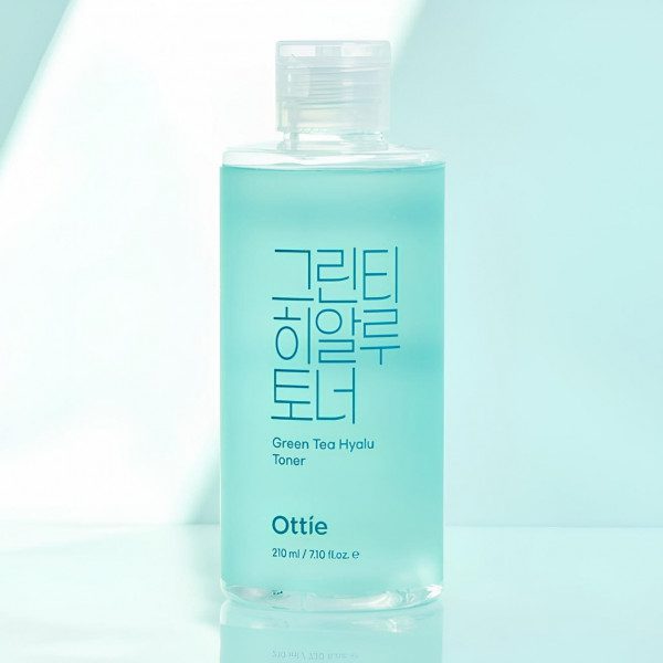 Ottie Освежающий тоник с экстрактом зелёного чая и гиалуроновой кислотой Green Tea Hyalu Toner 210мл Ottie Освежающий тоник с экстрактом зелёного чая и гиалуроновой кислотой Green Tea Hyalu Toner 210мл
