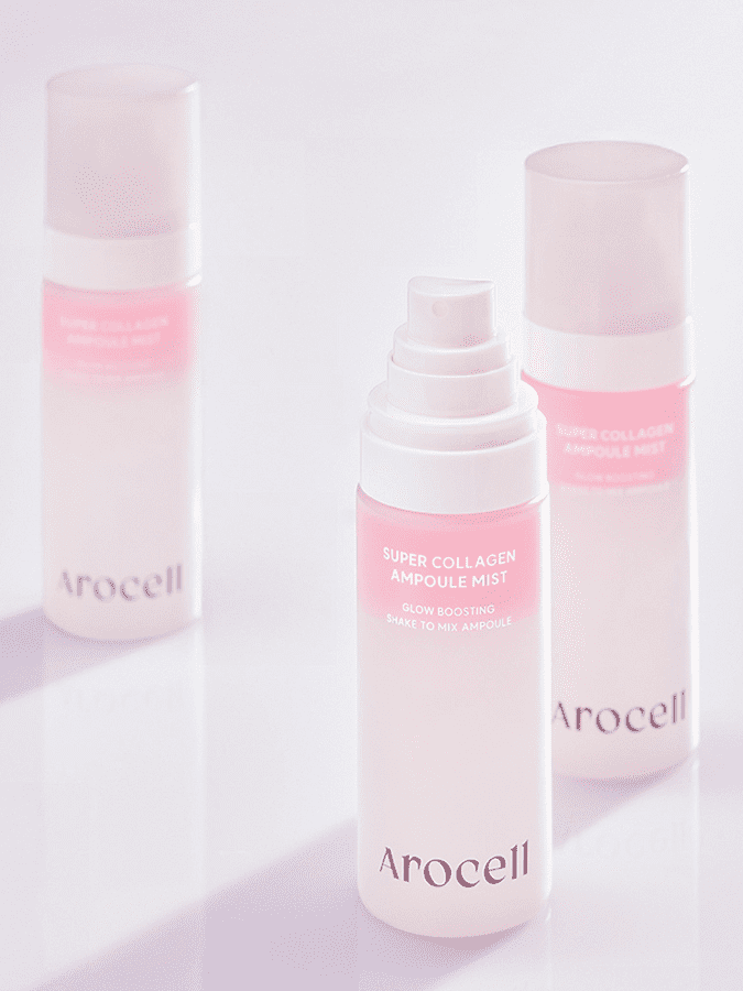 AROCELL Двухфазный коллагеновый мист с розовым маслом и ПДРН Super Collage Ampoule Mist 30мл AROCELL Двухфазный коллагеновый мист с розовым маслом и ПДРН Super Collage Ampoule Mist 30мл