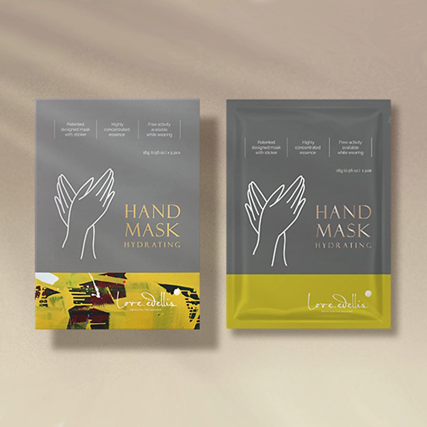LOVE.EDELLIS Маска-перчатки для рук Увлажняющая Hand Mask Hydrating LOVE.EDELLIS Маска-перчатки для рук Увлажняющая Hand Mask Hydrating