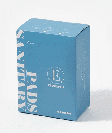 ELEMENT Прокладки женские ночные ультрамягкие Super Overnight Sanitary Pads