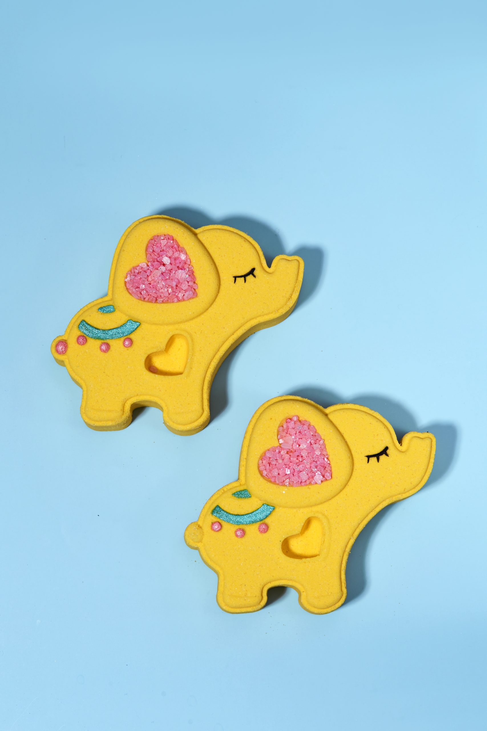 Dusha Бомбочка для ванны Слоник c шиммером вес