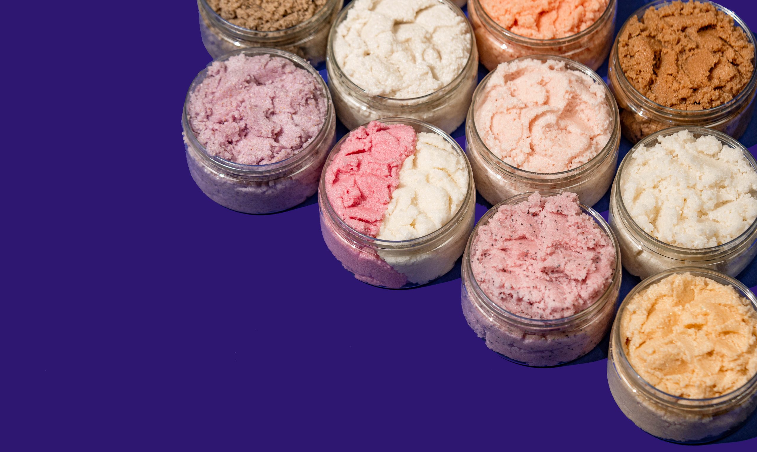 Dusha Сахарный Скраб для тела Imperatrice c шиммером 200 мл