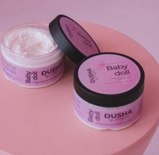 Dusha Парфюмированный крем для тела Baby Doll аромат BAE Eau de Toilette Kim Kardashian