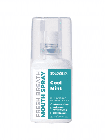 SOLOMEYA Спрей для полости рта Прохладная мята освежающий Solomeya Fresh Breath Mouth Spray Cool M