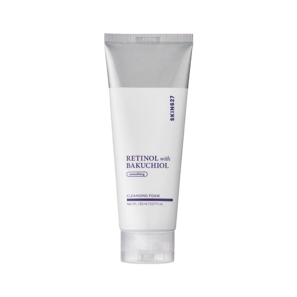 SKIN627 Пенка для умывания с ретинолом и бакучиолом Retinol With Bakuchiol Smoothing Cleansing Foam
