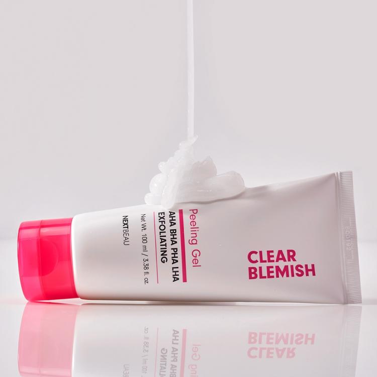 NEXTBEAU Пилинг-гель с кислотами Clear Blemish Peeling Gel 100 мл