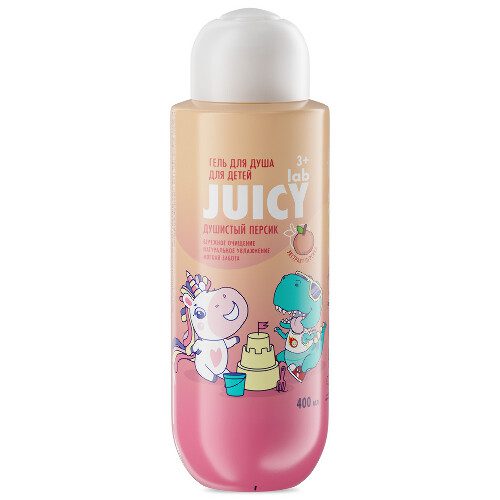 SPLAT JUICY LAB Детский гель для душа Воздушный Маршмеллоу Детский гель для душа Душистый Персик