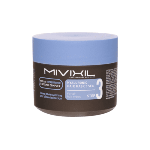 MIVIXIL Маска для волос гиалуроновая — Hyaluronic hair mask 5 sec MIVIXIL Маска для волос гиалуроновая - Hyaluronic hair mask 5 sec