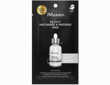JMsolution  Маска для лица тканевая Ниацимид The Effect Niacinamide & Whitening Mask