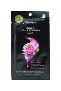 JMsolution  Маска для лица тканевая Лотос Be Nature Lotus & Blooming Mask
