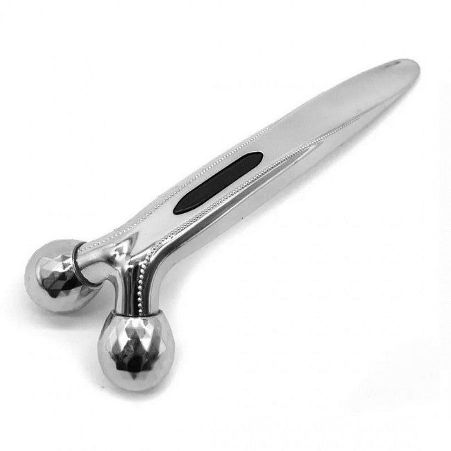 Nail Art Роликовый лифтинг-массажер для лица и тела  3D Body Massager Andorse, золотистый