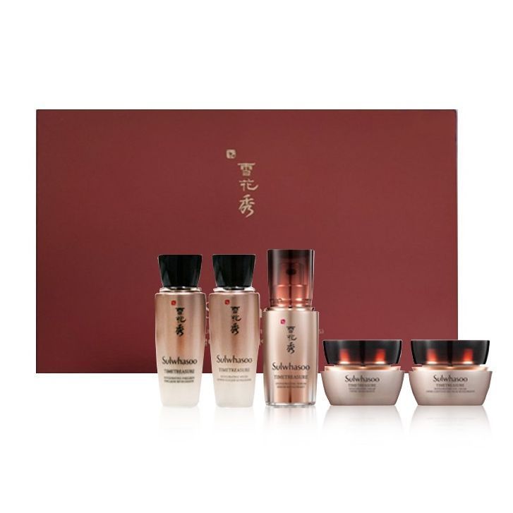 Sulwhasoo Timetreasure Ultimate anti-aging 5 items Набор антивозрастных обновляющих миниатюр на лече