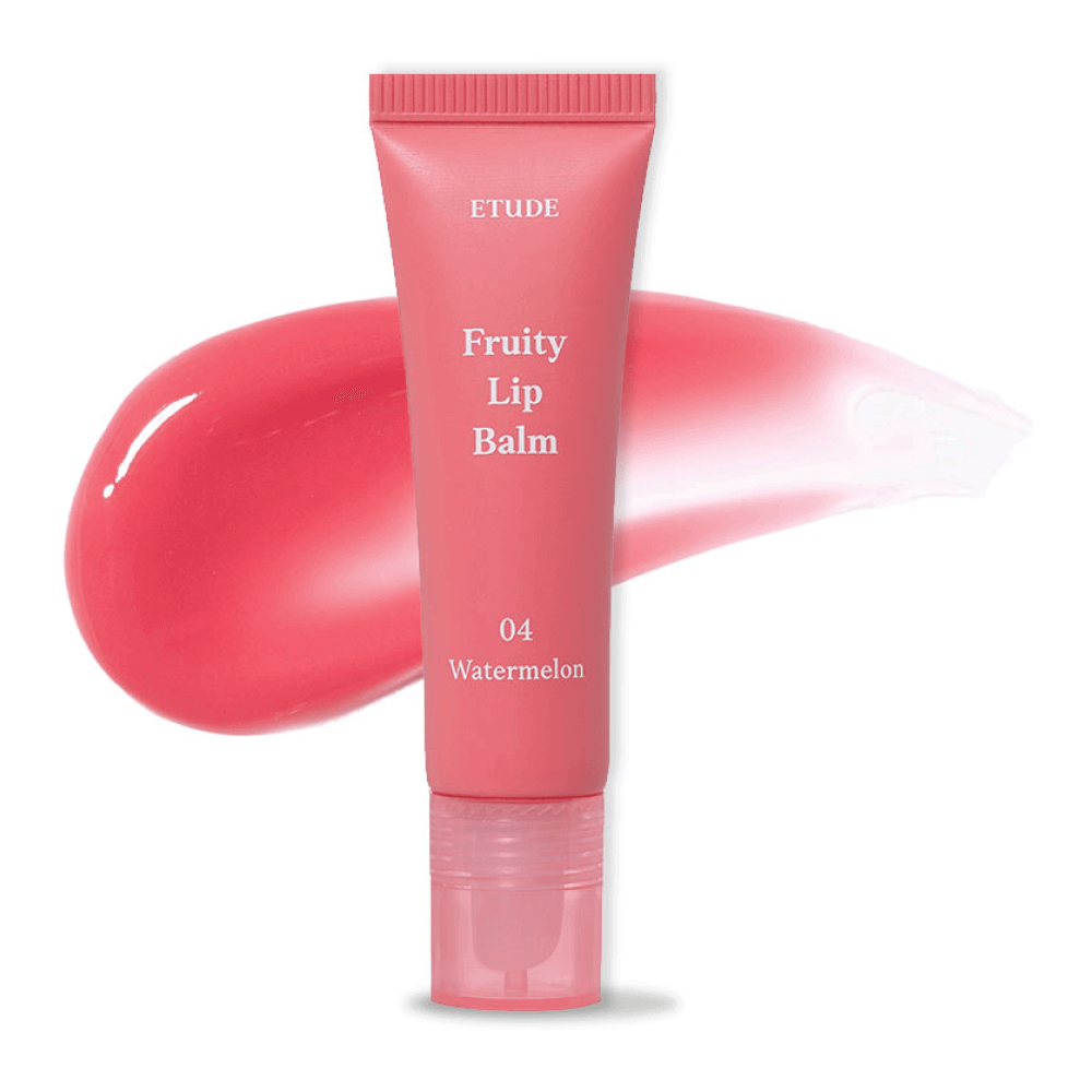 Etude Fruity Lip Balm #04 Water Melon, Фруктовый бальзам для губ с арбузом 10 г