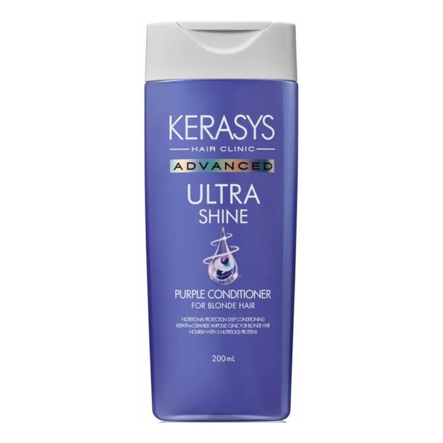 KERASYS Advanced Ultra Purple Conditioner Кондиционер для волос Идеальный Блонд (200 мл)