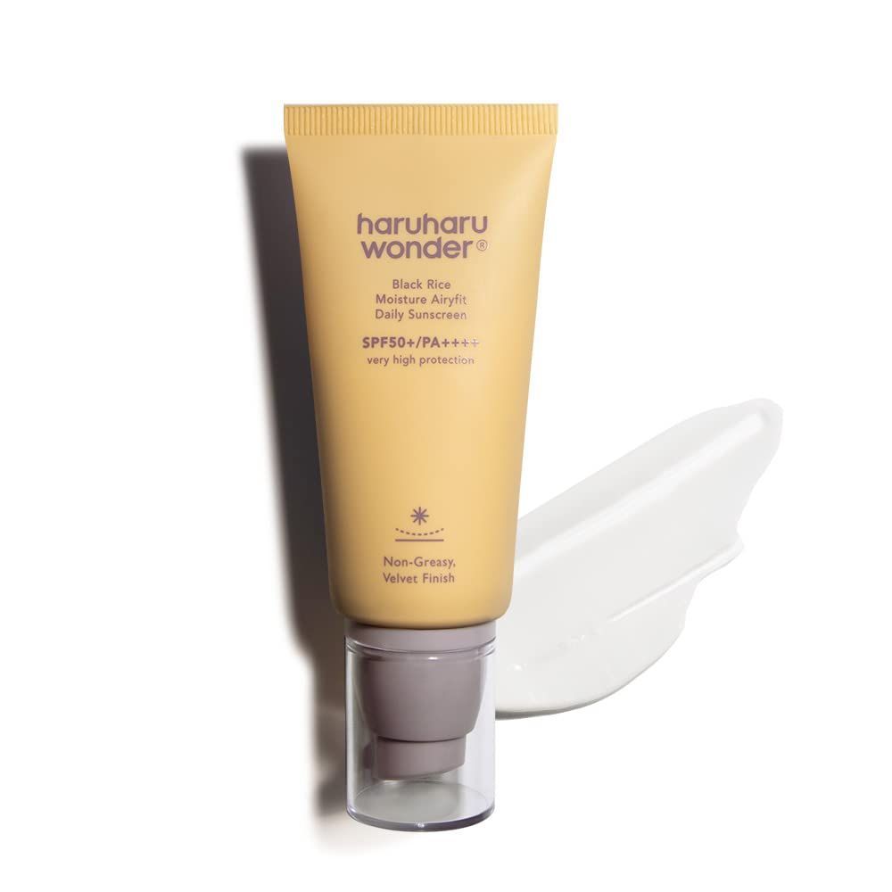 Haruharu Крем солнцезащитный с черным рисом/Wonder black rice moisture airyfit 50ml SPF50+/PA++++