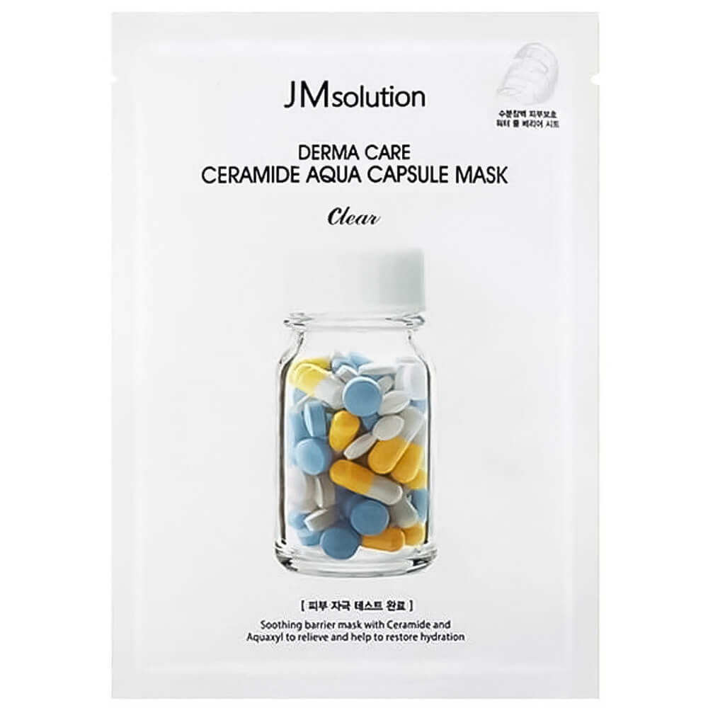 JMsolution Derma Care Ceramide Aqua Capsule Mask Восстанавливающая маска с керамидами 30мл*1шт