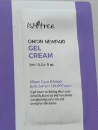 ISNTREE ONION NEWPAIR GEL CREAM ПРОБНИК Крем-гель для лица с экстрактом репчатого лука (2 мл)