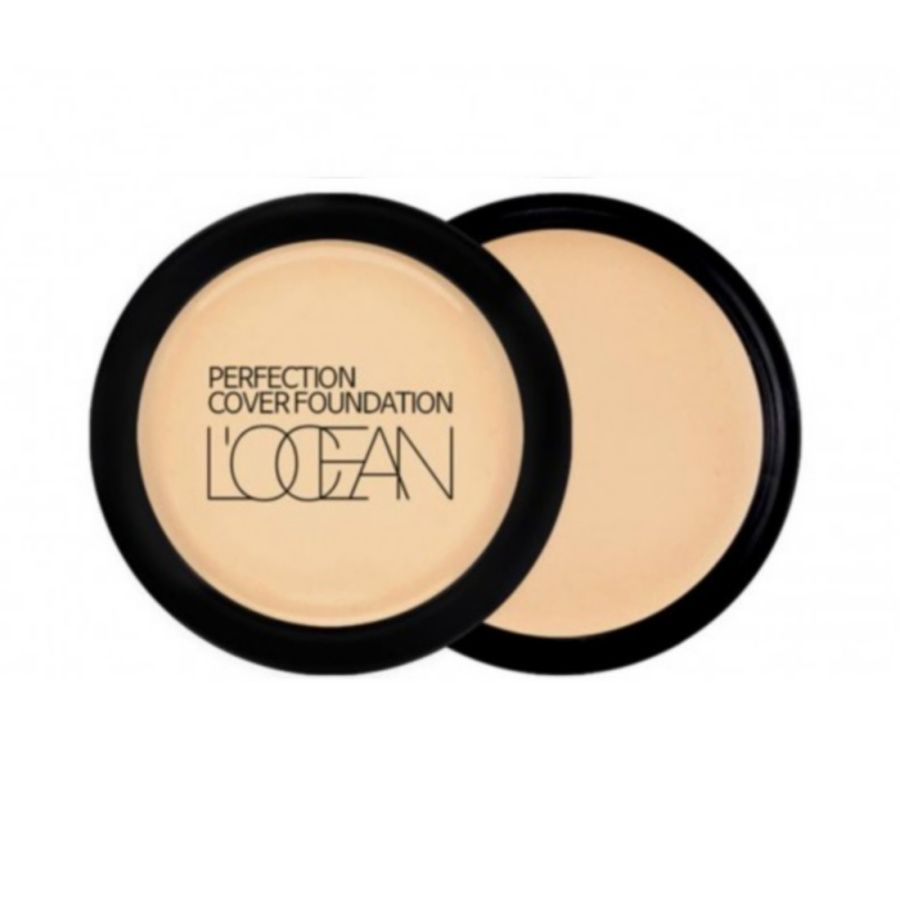 L’OCEAN Консилер для лица КРЕМОВЫЙ Perfection Cover Foundation #23 Natural Beige, 16 г