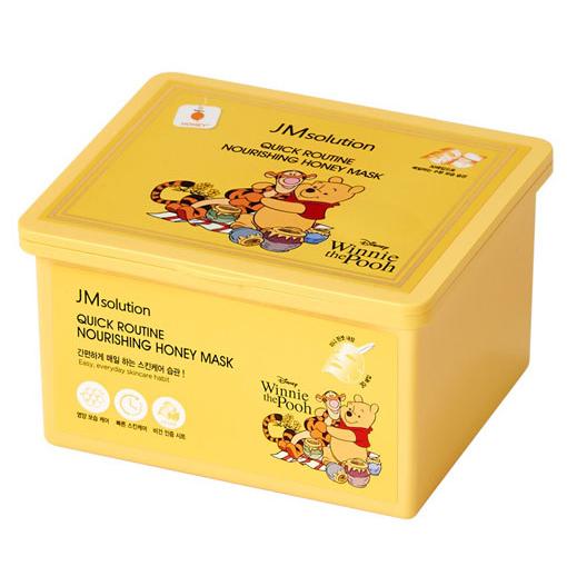 JMsolution Набор масок тканевых питательных с медом QUICK ROUTINE NOURISHING HONEY MASK