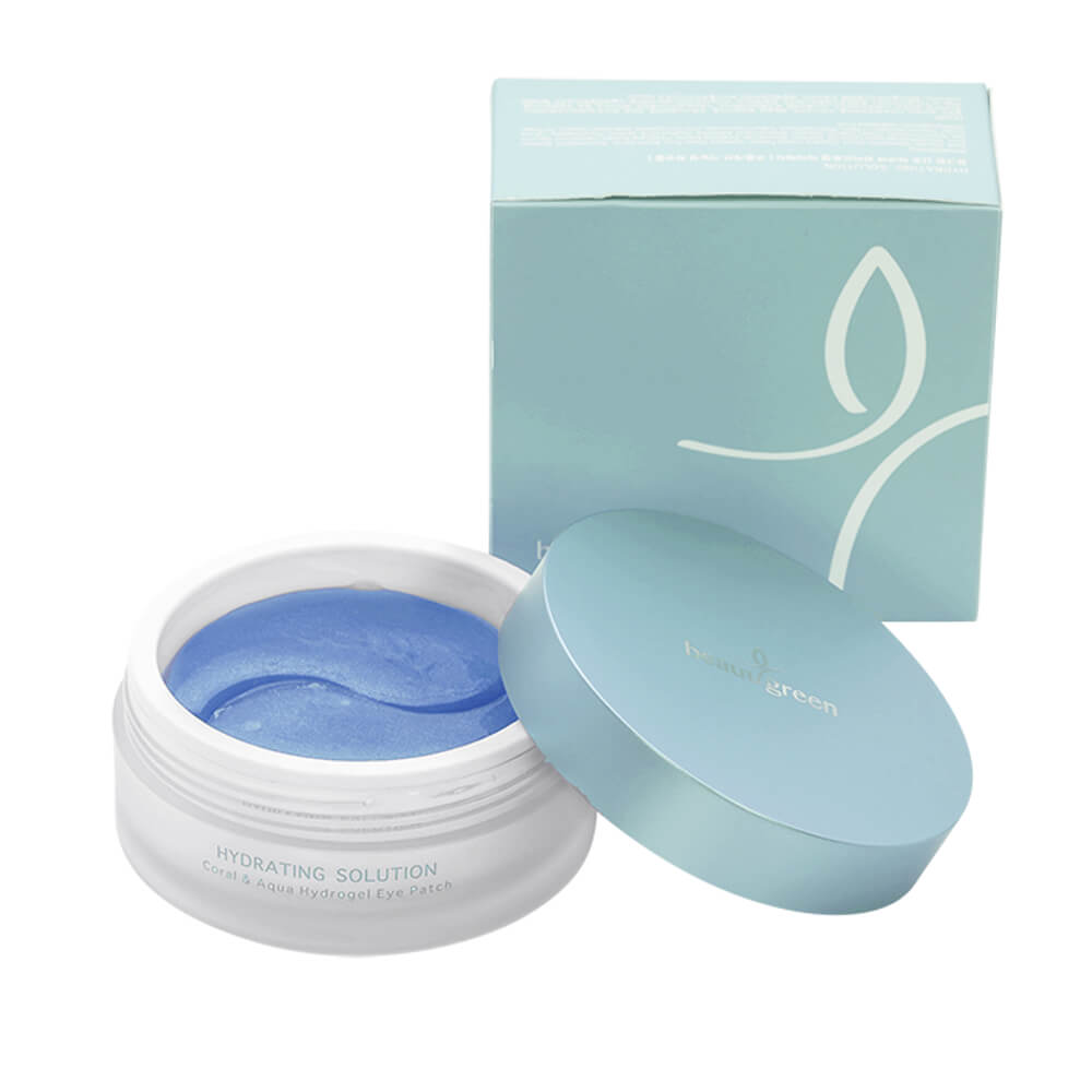 BeauuGreen Coral & Aqua Hydrogel Eye Patch (Medium Type) Маски-патчи 60шт