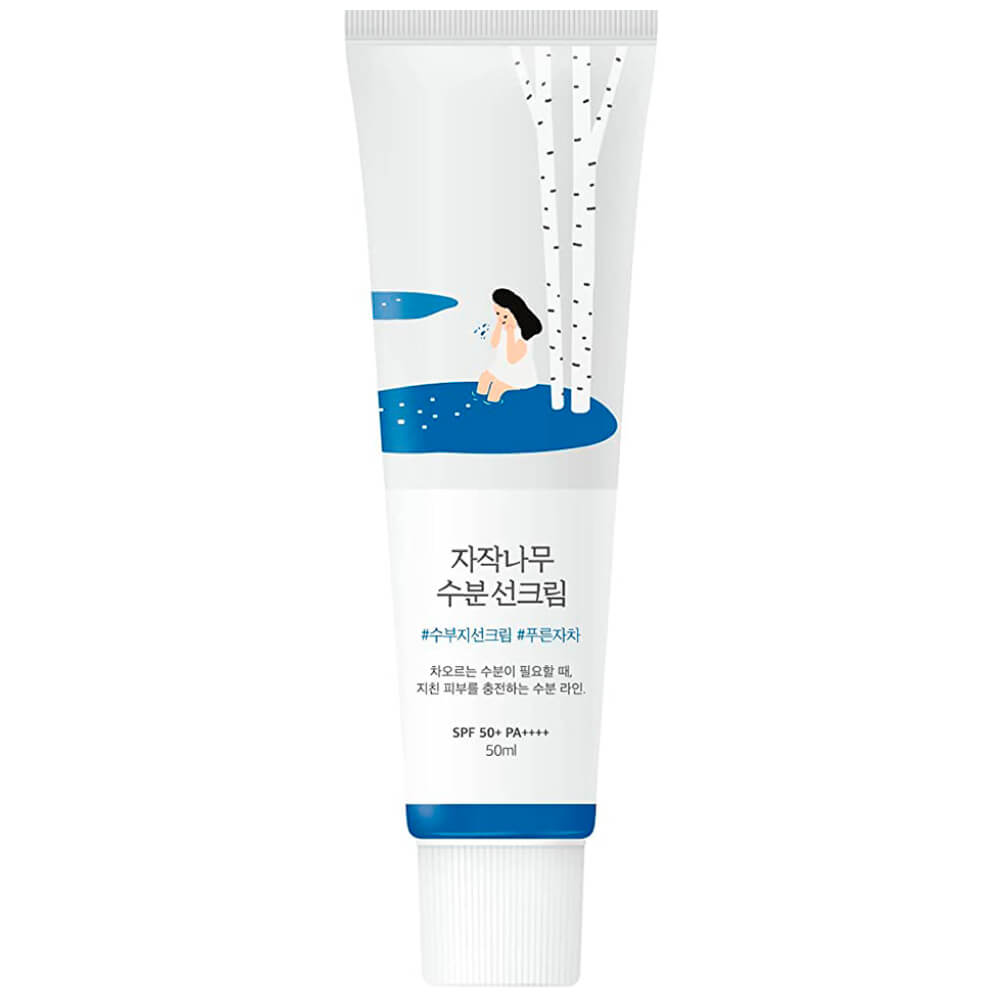 ROUND LAB Крем солнцезащитный с березовым соком/Moisturizing sunscreen 50ml SPF 50+ PA++++