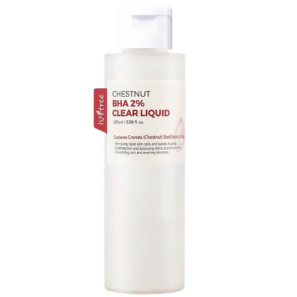 IsNtree Кислотный тонер для очищения пор Chestnut BHA 2% Clear Liquid