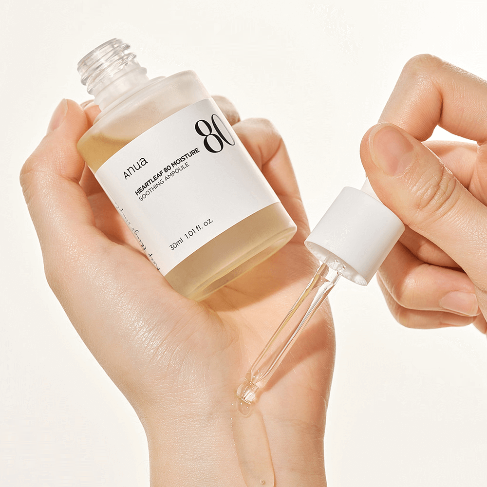 Anua Успокаивающая ампула на основе хауттюйнии Heartleaf 80% Moisture Soothing Ampoule 30 мл