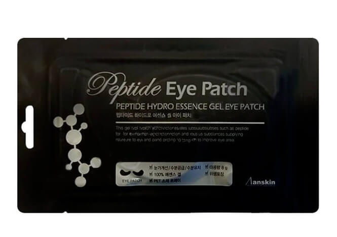 Anskin Патчи для глаз с пептидами Peptide Hydro Essence Gel Eye Patch 8g
