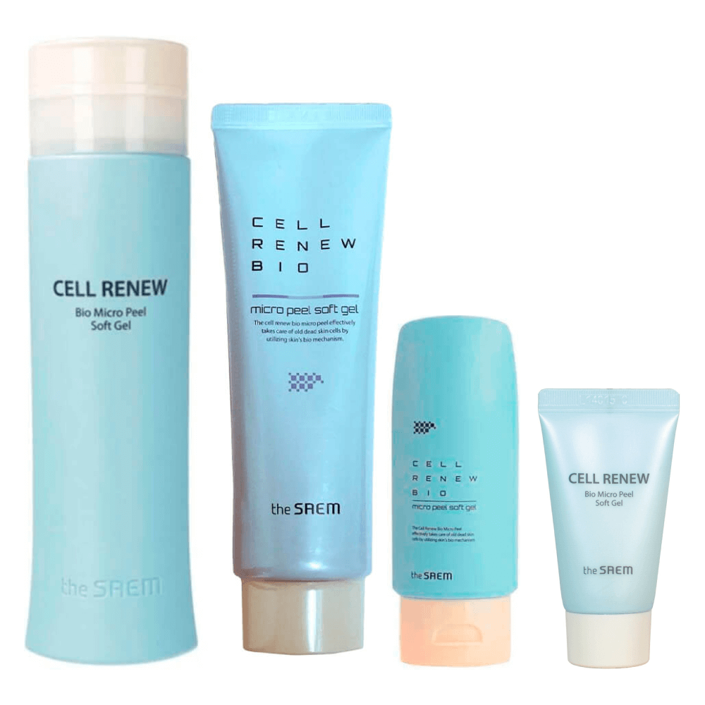 The Saem Пилинг-скатка для лица Cell Renew Peel Micro Bio Soft Gel 120 мл