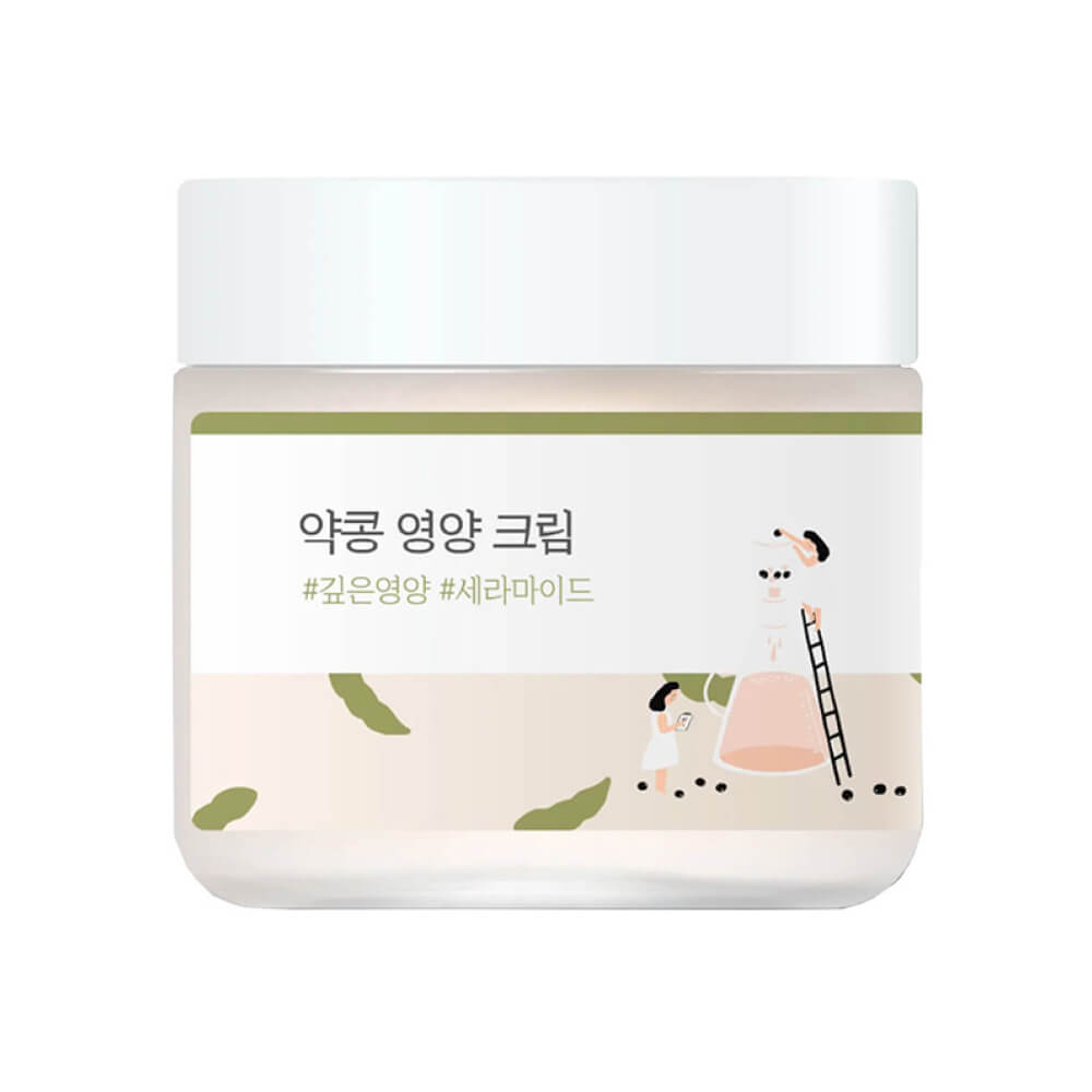 ROUND LAB Питательный крем на основе ферментированных черных/Soybean Nourishing Cream 80ml
