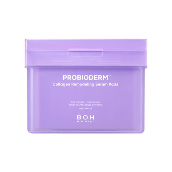 Bio Heal Probioderm Collagen Remodeling Serum Pads, Коллагеновые ремоделирующие тонер-пэды 70 листов